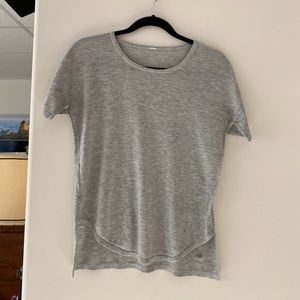 Knit Lululemon Grey Shirt